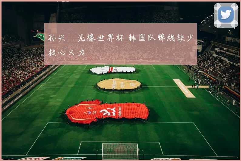 孙兴慜无缘世界杯 韩国队锋线缺少核心火力