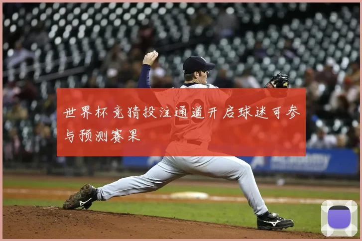 世界杯竞猜投注通道开启球迷可参与预测赛果
