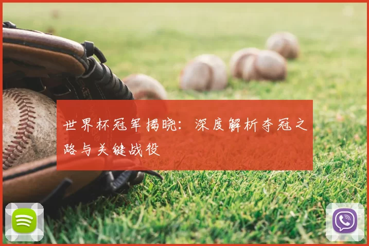 世界杯冠军揭晓：深度解析夺冠之路与关键战役