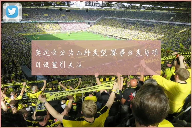 奥运会分为几种类型 赛事分类与项目设置引关注